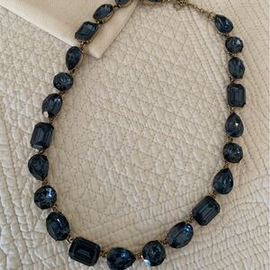 J. Crew Sapphire necklace